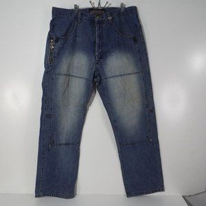Vintage Phat Farm men's Hip Hop Denim Jeans 36 X 33